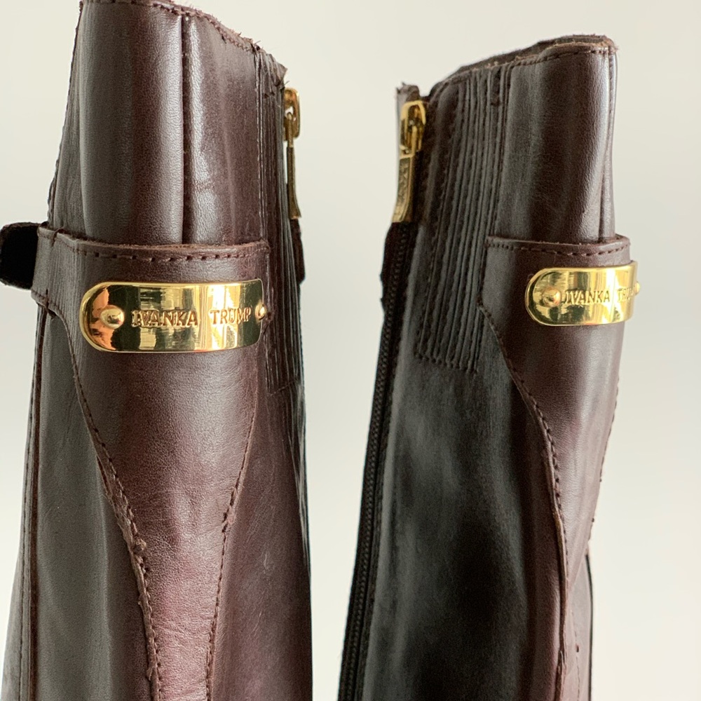 Chocolate brown Riding Boots - Picture 3 of 6